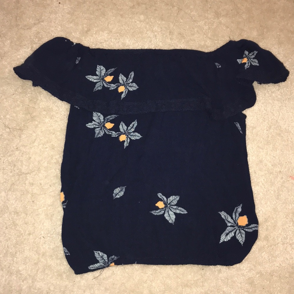 Off Shoulder Floral Top